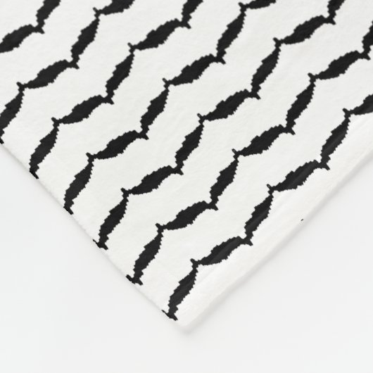 Het Palestijnse Arabisch Kufiya Pattern Gepersonal Fleece Deken (Hoek)