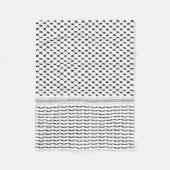 Het Palestijnse Arabisch Kufiya Pattern Gepersonal Fleece Deken (Voorkant)