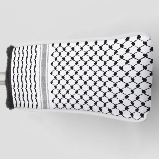 Het Palestijnse Arabisch Kufiya Pattern Gepersonal Golfheadcover (Voorkant)