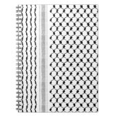 Het Palestijnse Arabisch Kufiya Pattern Gepersonal Notitieboek (Voorkant)