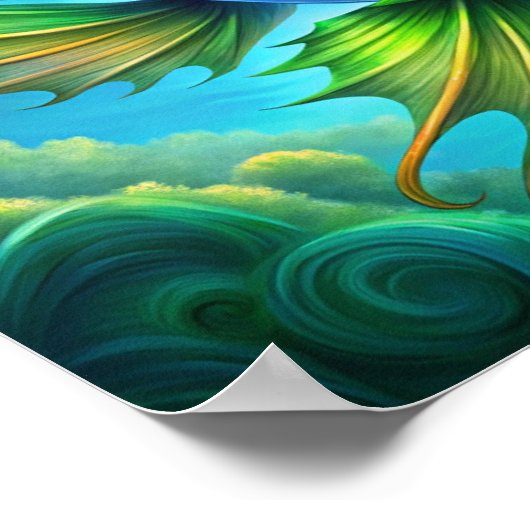 Het palet van de hemel poster (Hoek)