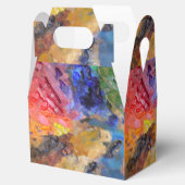 Het Palet van de Kunstenaar van de Schilder Kleurr Bedankdoosjes (Geopend)