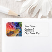 Het Palet van de Kunstenaar van de Schilder Kleurr Etiket (Insitu)