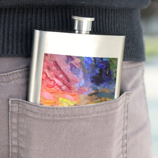 Het Palet van de Kunstenaar van de Schilder Kleurr Flacon (Voorbeeld)