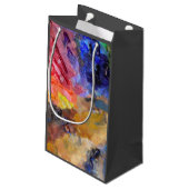 Het Palet van de Kunstenaar van de Schilder Kleurr Klein Cadeauzakje (Achterkant Gekanteld)