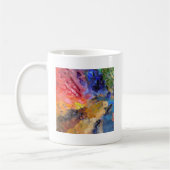 Het Palet van de Kunstenaar van de Schilder Kleurr Koffiemok (Links)