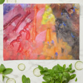 Het Palet van de Kunstenaar van de Schilder Kleurr Theedoek (Gevouwen)