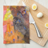 Het Palet van de Kunstenaar van de Schilder Kleurr Theedoek (Quarter Fold)