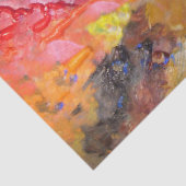 Het Palet van de Kunstenaar van de Schilder Kleurr Tissuepapier (Detail)