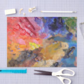 Het Palet van de Kunstenaar van de Schilder Kleurr Tissuepapier (Craft)