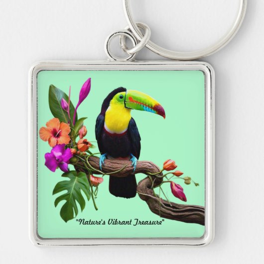 Het palet van de Natuur" Sleutelhanger (Voorkant)