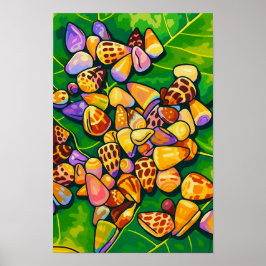 Het palet van de oceaan #2 poster