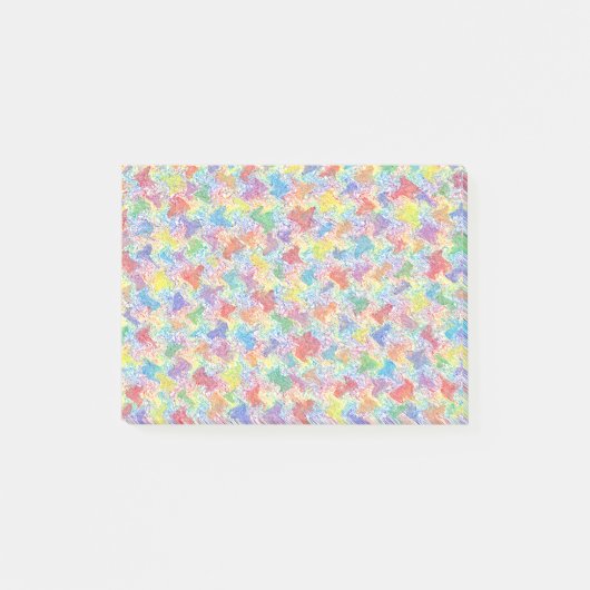 Het palet van een kunstenaar post-it® notes (Voorkant)