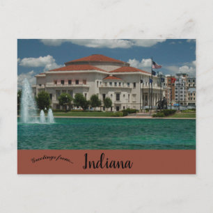 Het Palladium Carmel Indiana Briefkaart