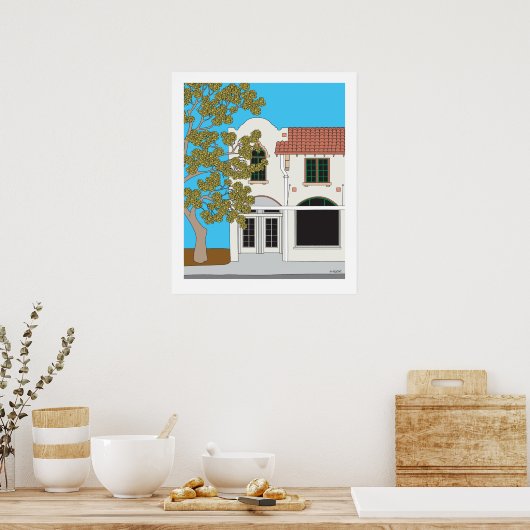 Het Palm Hotel Poster (Keuken)