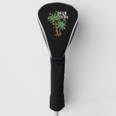 Het palmpalm Tropical Hawaii-kerstpalm decimeert Golfheadcover (Voorkant)