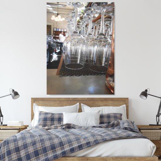 Het Palviljoen Canvas Afdruk (Insitu (Slaapkamer))