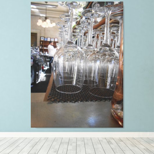 Het Palviljoen Canvas Afdruk (Insitu (Houten vloer))