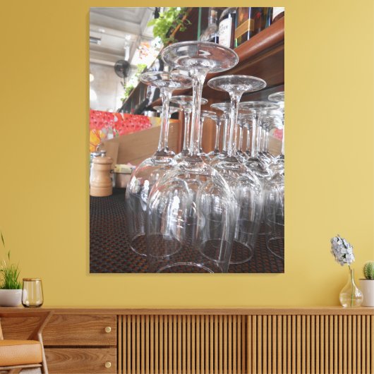 Het Palviljoen Canvas Afdruk (Insitu (Woonkamer))