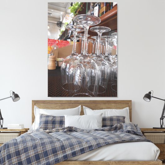 Het Palviljoen Canvas Afdruk (Insitu (Slaapkamer))