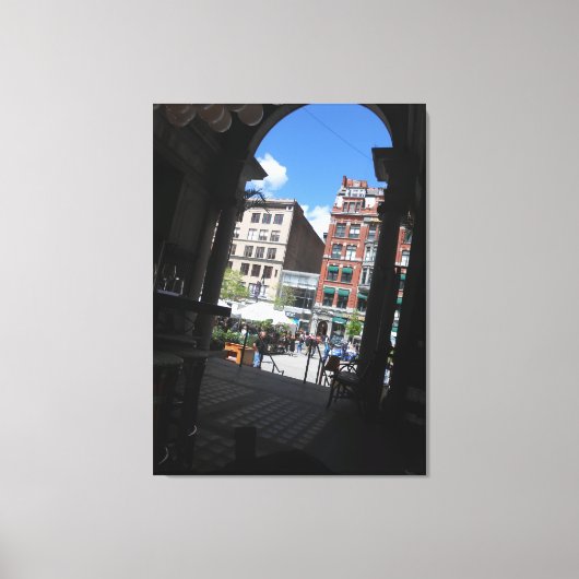 Het Palviljoen Canvas Afdruk (Voorkant)