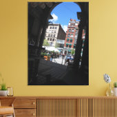 Het Palviljoen Canvas Afdruk (Insitu (Woonkamer))