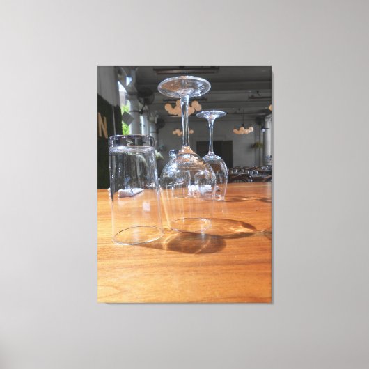 Het Palviljoen Canvas Afdruk (Voorkant)