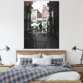 Het Palviljoen Canvas Afdruk (Insitu (Slaapkamer))