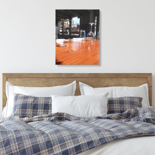 Het Palviljoen Canvas Afdruk (Insitu (Slaapkamer))