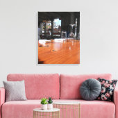 Het Palviljoen Canvas Afdruk (Insitu (Woonkamer))