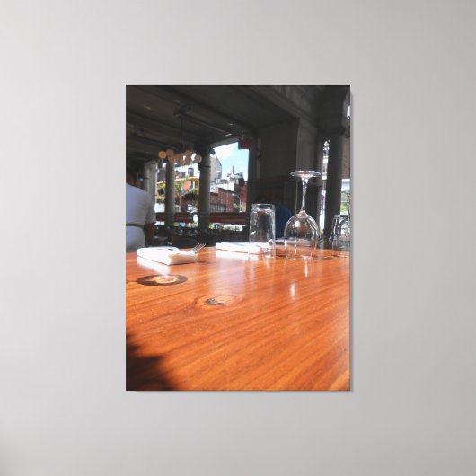 Het Palviljoen Canvas Afdruk (Voorkant)