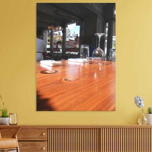 Het Palviljoen Canvas Afdruk (Insitu (Woonkamer))