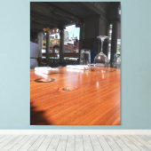 Het Palviljoen Canvas Afdruk (Insitu (Houten vloer))