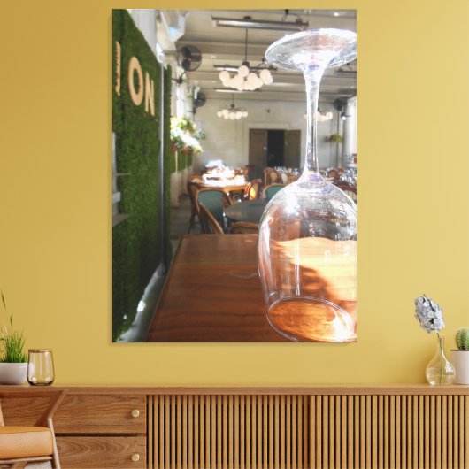 Het Palviljoen Canvas Afdruk (Insitu (Woonkamer))