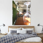 Het Palviljoen Canvas Afdruk (Insitu (Slaapkamer))