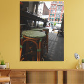 Het palviljoen "Gaye Elise Beda", "New York City, Canvas Afdruk (Insitu (Woonkamer))
