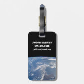 Het Panamakanaal Bagagelabel (Achterkant verticaal)