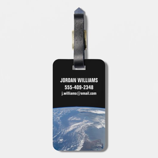 Het Panamakanaal Bagagelabel (Achterkant verticaal)