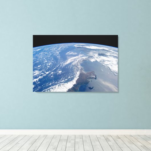 Het Panamakanaal Canvas Afdruk (Insitu (Houten vloer))