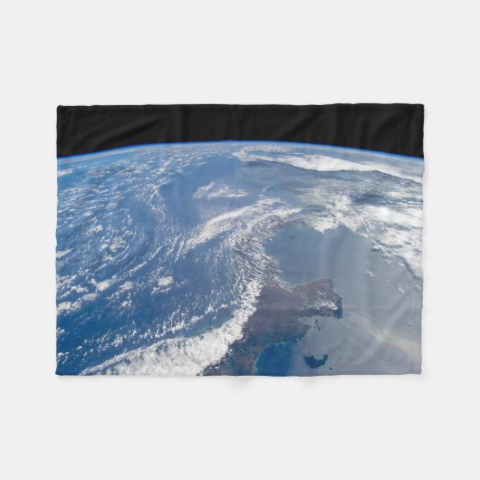 Het Panamakanaal Fleece Deken (Voorkant (Horizontaal))