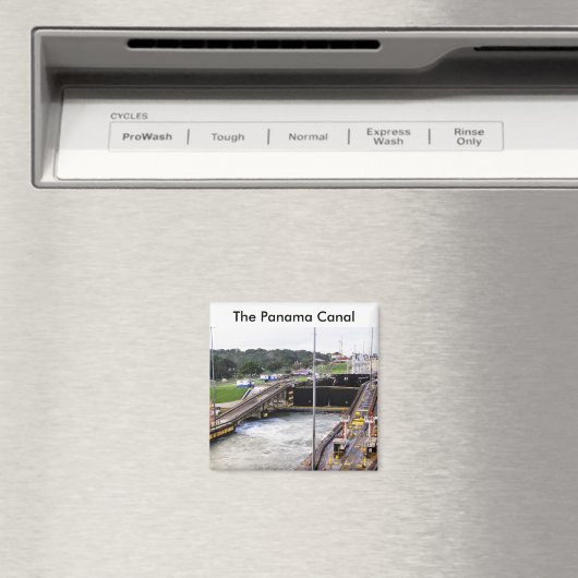 Het Panamakanaal, Hoge Def Fotografie Magneet (Insitu (Vaatwasser))