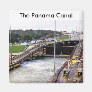 Het Panamakanaal, Hoge Def Fotografie Magneet