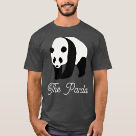 Het Panda kleurenblok T-shirt