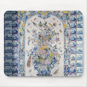 Het paneel van de trekkerij van de badkamer muismat