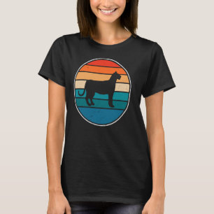 Het paneel van de Vintage van de Reactie past de T T-shirt