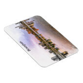 Het Panorama Uitzicht van Birmingham England Magneet (Rechterzijde)