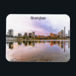 Het Panorama Uitzicht van Birmingham England Magneet<br><div class="desc">Dit is een prachtige Birmingham England Flexible Photo Magnet met een panorama-uitzicht over de Britse stad en reisbestemming. maakt een geweldig souvenir en cadeau-idee. Maak het je eigen en koop het nu.</div>