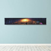 Het Panorama van de Toezichthouder Canvas Afdruk (Insitu (Houten vloer))