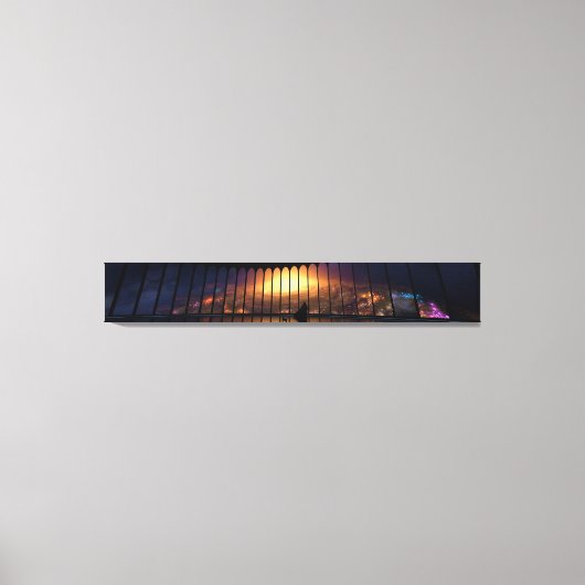 Het Panorama van de Toezichthouder Canvas Afdruk (Voorkant)