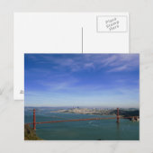Het Panoramische briefkaart van het Golden Gate (Voorkant / Achterkant)